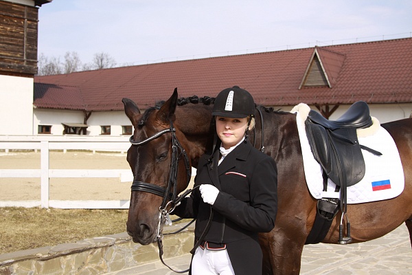  Daria Marchenko about Equestrian sports and her love to horses 