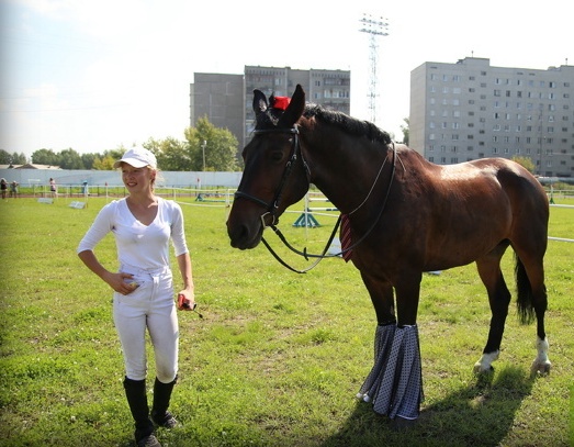 В Екатеринбурге выбрали самую красивую лошадь 