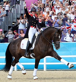 Charlotte Dujardin and Valegro remain double European Champions after winning Gold in the Freestyle