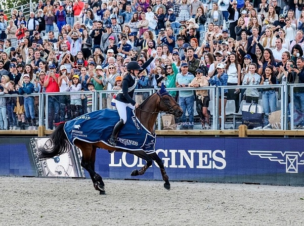 Жанна Садран выиграла Гран-при LGCT в Париже