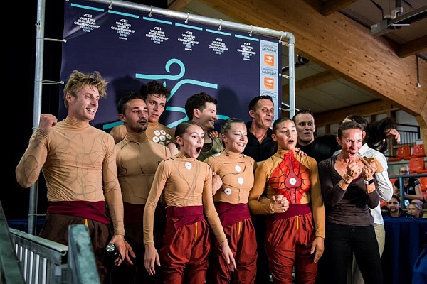 Команда Франции одержала победу на Чемпионате Европы по вольтижировке в Эрмело