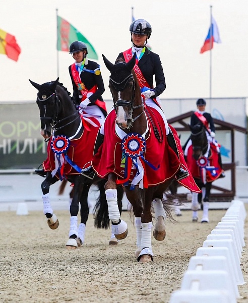 Команда Московской области выиграла командный Чемпионат России по выездке