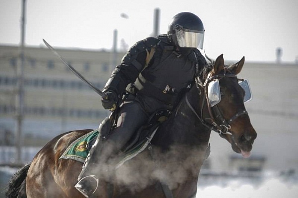 Военная полиция пополнилась конными отрядами