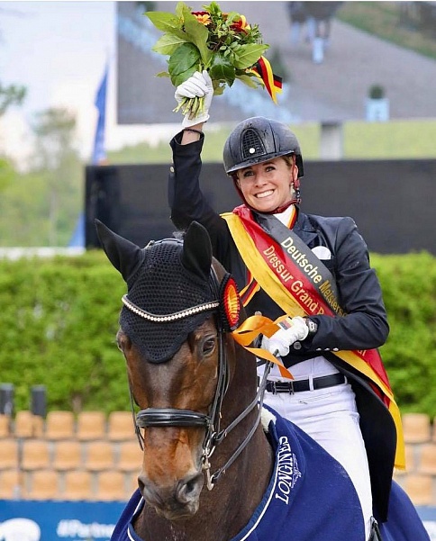 Джессика фон Бредов-Верндль подтвердила титул чемпионки Германии
