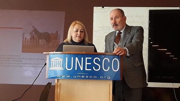 Екатерина Забегина выступила с докладом в штаб-квартире ЮНЕСКО
