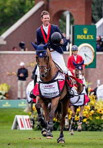 Бен Майер одержал победу в Гран-при Spruce Meadows Masters в Калгари