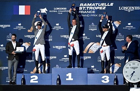 Жюльен Эппайяр одержал «свою лучшую» победу в Гран-при Longines Global Champions Tour в Сен-Тропе, Раматюэль